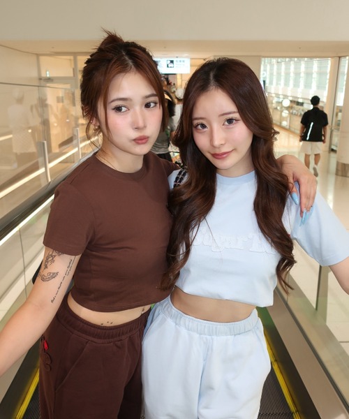 My sugar Babe（マイシュガーベイブ）の「msb wash applique set up（Tシャツ/カットソー・メンズ・ブラック/グレー/ブラウン/ブルー系・LARGE/MEDIUM/SMALL）」の13枚目の写真