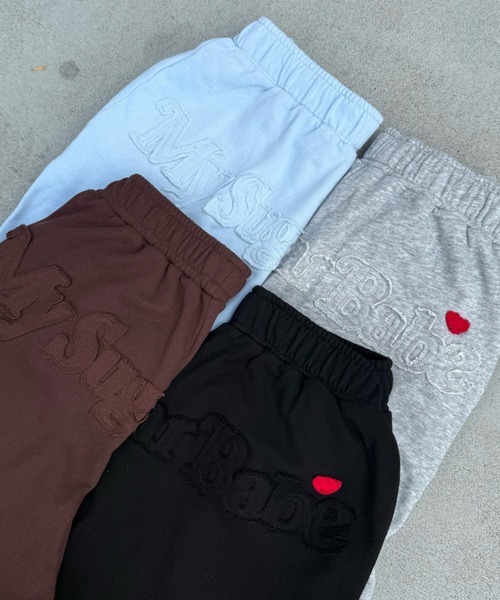 My sugar Babe（マイシュガーベイブ）の「msb wash applique set up（Tシャツ/カットソー・メンズ・ブラック/グレー/ブラウン/ブルー系・LARGE/MEDIUM/SMALL）」の15枚目の写真