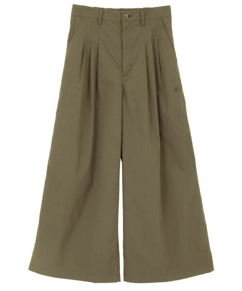 CONVERSE TOKYO(コンバーストウキョウ)の「MILITARY TUCK WIDE PANTS(その他パンツ・レディース・カーキ/ブラック・FREE)」の1枚目の写真