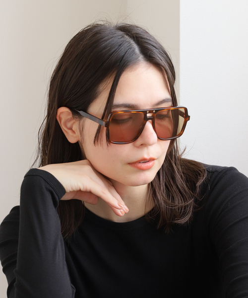 IENA(イエナ)の「Jimmy Fairly/ジミーフェアリー NAX サングラス 76(サングラス・レディース・ブラウン・FREE)」の7枚目の写真