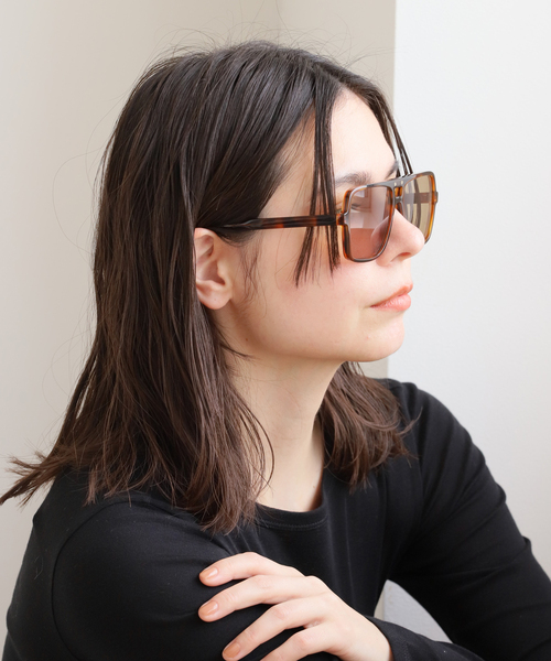 IENA(イエナ)の「Jimmy Fairly/ジミーフェアリー NAX サングラス 76(サングラス・レディース・ブラウン・FREE)」の8枚目の写真