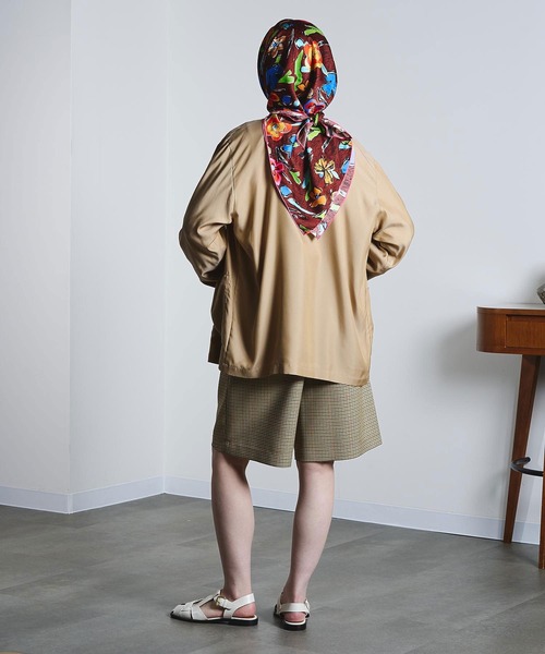 ROSE BUD(ローズバッド)の「(mici)DOUBLE BREAST TAILORED JACKET(その他アウター・レディース・ベージュ/ブラック・S/M)」の9枚目の写真