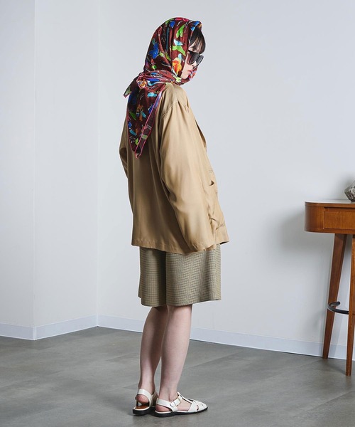 ROSE BUD(ローズバッド)の「(mici)DOUBLE BREAST TAILORED JACKET(その他アウター・レディース・ベージュ/ブラック・S/M)」の12枚目の写真