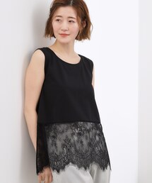 grove（グローブ）の「【貴島明日香さん着用】裾レイヤードタンクトップ（タンクトップ）」