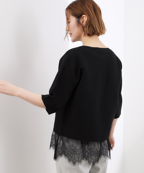 grove（グローブ）の「【貴島明日香さん着用】裾レイヤードタンクトップ（タンクトップ・レディース・オフホワイト/ホワイト系6/ブラック系3・01/02/03/04/05）」の16枚目の写真