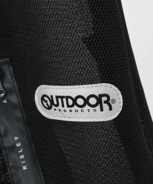 SOFFITTO(ソフィット)の「《WEB限定》【RISLEY×OUTDOOR(リズレイ×アウトドア)】トライアングルフリルバッグ(ショルダーバッグ・レディース・ベージュ/ブラック・FREE)」の8枚目の写真