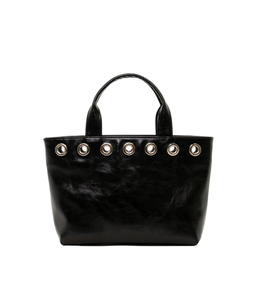 FILLINTHEBLANK(フィルインザブランク)の「Sunday Tote Bag (eyelet wide)(black)(トートバッグ・レディース・その他・FREE)」の2枚目の写真
