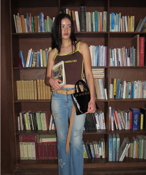 FILLINTHEBLANK(フィルインザブランク)の「Sunday Tote Bag (eyelet wide)(black)(トートバッグ・レディース・その他・FREE)」の5枚目の写真