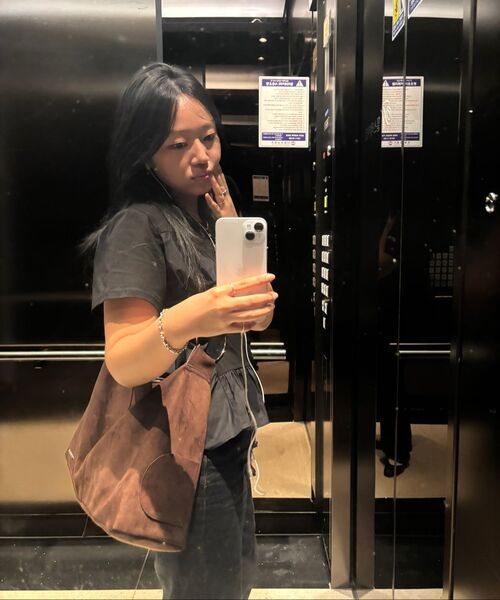 FILLINTHEBLANK(フィルインザブランク)の「Sunday Tote Bag (eyelet wide)(black)(トートバッグ・レディース・その他・FREE)」の7枚目の写真