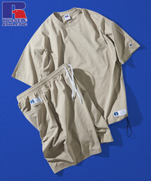 Russell Athletic（ラッセルアスレティック）の「RUSSELL ATHLETIC/ラッセルアスレティック 限定展開 RUSSELL ATHLETIC×FREAK'S STORE 別注  ユーティリティ セットアップ/クルーネックTシャツ/ショーツ（Tシャツ/カットソー）」
