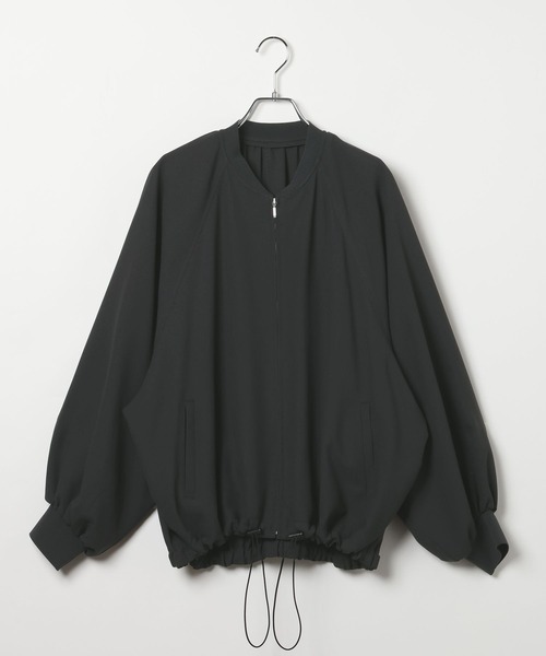 LEPSIM(レプシィム)の「UVドロストギャザーブルゾン 634166(ブルゾン・レディース・アイボリー/チャコールグレー/セージグリーン・FREE)」の11枚目の写真