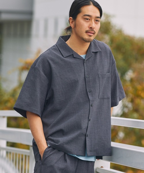MARK & LONA ブラック 長袖シャツ　uvカット　夏用 kaji-tops01.jpg