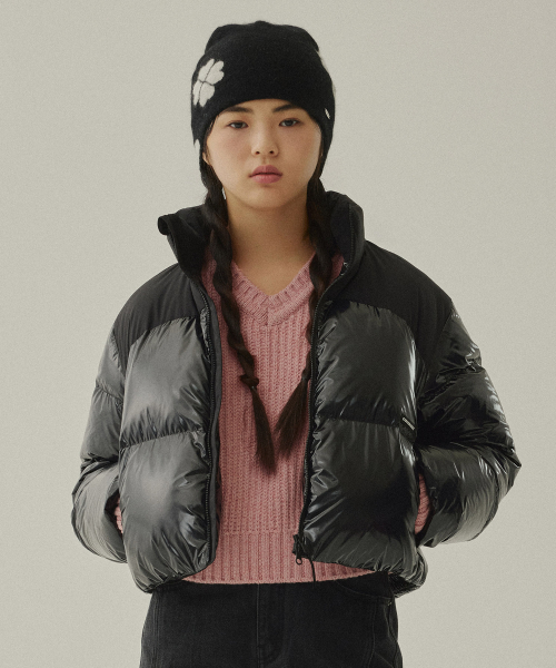 RDS ウィメンズ シビック グロッシー ショート プファー Black