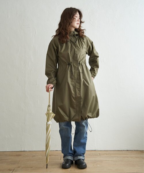 LBC（エルビーシー）の「レインロングモッズ（レインコート/ポンチョ・レディース・ベージュ/オリーブ・FREE）」の18枚目の写真
