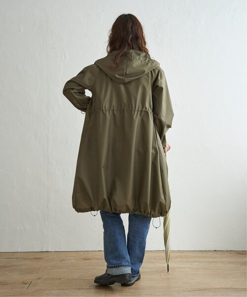 LBC（エルビーシー）の「レインロングモッズ（レインコート/ポンチョ・レディース・ベージュ/オリーブ・FREE）」の20枚目の写真