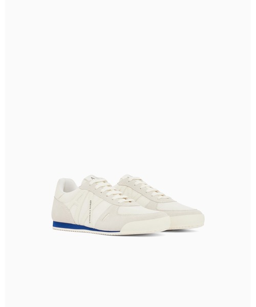 ARMANI EXCHANGE(アルマーニエクスチェンジ)の「【A|X アルマーニ エクスチェンジ】<オンライン限定>AXロゴ レースアップスニーカー(スニーカー・メンズ・ブラック/ホワイト・6/8.5/8/9.5/9/7.5/7/6.5)」の4枚目の写真