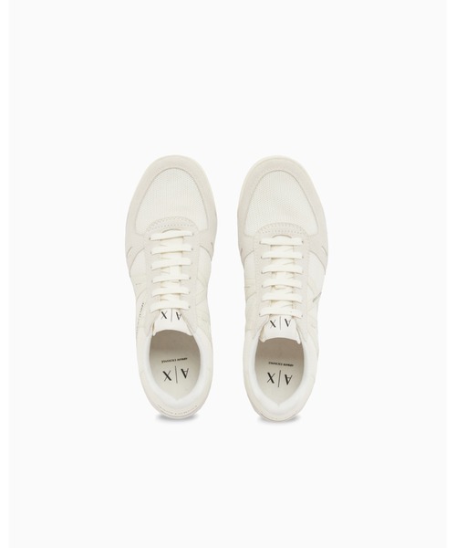 ARMANI EXCHANGE(アルマーニエクスチェンジ)の「【A|X アルマーニ エクスチェンジ】<オンライン限定>AXロゴ レースアップスニーカー(スニーカー・メンズ・ブラック/ホワイト・6/8.5/8/9.5/9/7.5/7/6.5)」の5枚目の写真