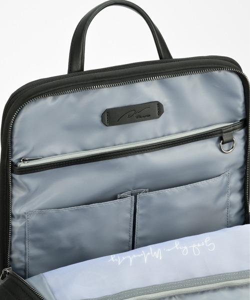 SAC'S BAR セレクト(サックスバーセレクト)の「【W&.Day/Night】 リッカ スクエアリュック2 21L(バックパック/リュック・レディース・ブラック/スモークピンク/アッシュブラウン・FREE)」の9枚目の写真