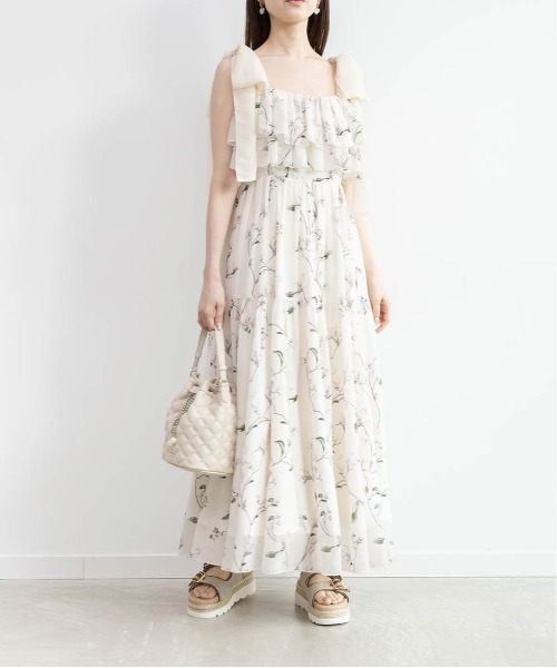 RANDA（ランダ）の「モノグラムバックルダブルベルトサンダル（サンダル・レディース・アイボリー/ブラック/ベージュ・M/L/S/LL）」の16枚目の写真