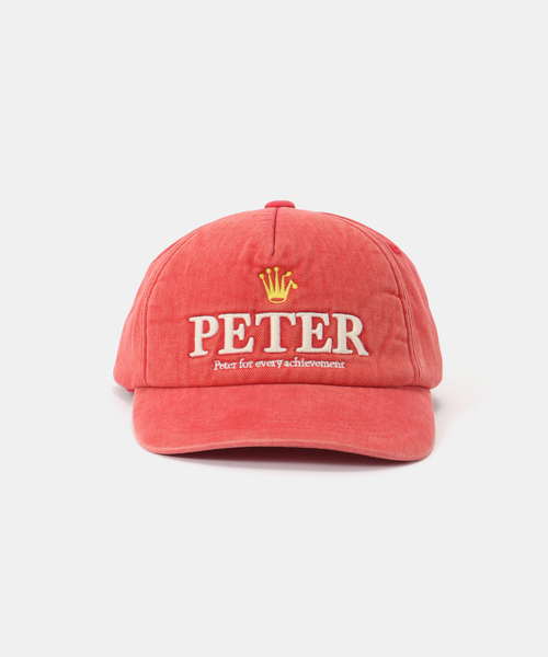 B.C STOCK（ベーセーストック）の「【WEB＋一部店舗限定】MY NAME IS PETER / 5-PANEL PREX CAP（キャップ・レディース・レッド/チャコールグレー・FREE）」の8枚目の写真