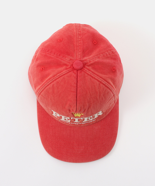 B.C STOCK（ベーセーストック）の「【WEB＋一部店舗限定】MY NAME IS PETER / 5-PANEL PREX CAP（キャップ・レディース・レッド/チャコールグレー・FREE）」の11枚目の写真