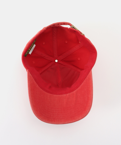 B.C STOCK（ベーセーストック）の「【WEB＋一部店舗限定】MY NAME IS PETER / 5-PANEL PREX CAP（キャップ・レディース・レッド/チャコールグレー・FREE）」の12枚目の写真