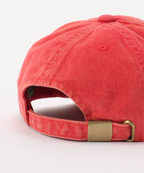 B.C STOCK（ベーセーストック）の「【WEB＋一部店舗限定】MY NAME IS PETER / 5-PANEL PREX CAP（キャップ・レディース・レッド/チャコールグレー・FREE）」の13枚目の写真