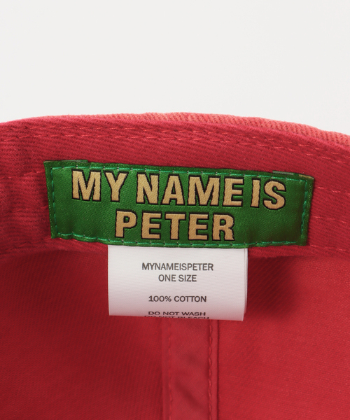 B.C STOCK（ベーセーストック）の「【WEB＋一部店舗限定】MY NAME IS PETER / 5-PANEL PREX CAP（キャップ・レディース・レッド/チャコールグレー・FREE）」の14枚目の写真