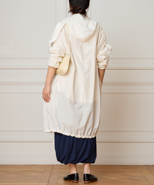 babaco(ババコ)の「babaco/ババコ twisted cotton スカート BA01-CR78(スカート・レディース・ネイビー・FREE)」の12枚目の写真
