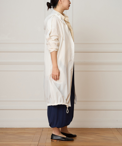babaco(ババコ)の「babaco/ババコ twisted cotton スカート BA01-CR78(スカート・レディース・ネイビー・FREE)」の11枚目の写真