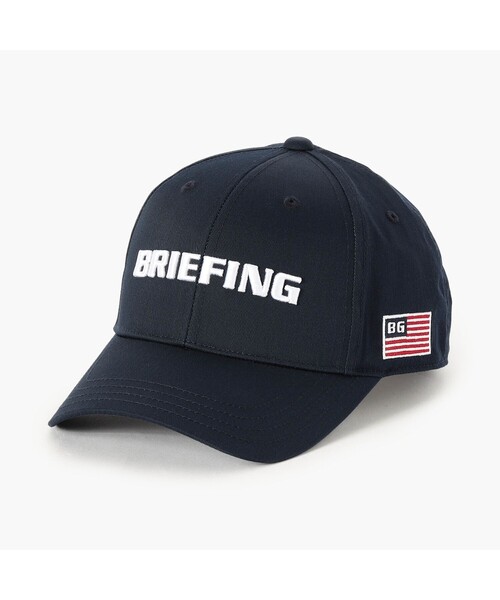 BRIEFING（ブリーフィング）の「【BRIEFING GOLF／ブリーフィングゴルフ】MEN’S BASIC CAP（キャップ・メンズ・ネイビー/グリーン系その他2/ホワイト/ブラック・FREE）」の4枚目の写真