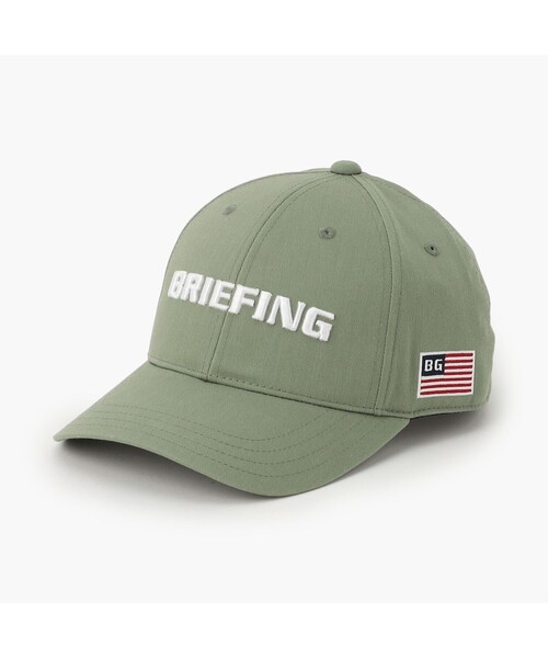 BRIEFING（ブリーフィング）の「【BRIEFING GOLF／ブリーフィングゴルフ】MEN’S BASIC CAP（キャップ・メンズ・ネイビー/グリーン系その他2/ホワイト/ブラック・FREE）」の3枚目の写真