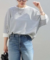 ikka | 【雑誌InRed5月号掲載】タックフライスドルマンプルオーバー 【親子コーデ】(Tシャツ/カットソー)