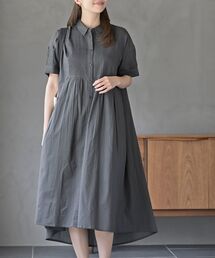 rps | キャンブリックピンタックシャツワンピース(シャツワンピース)