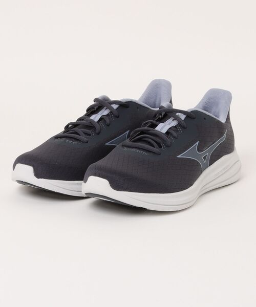 ASBee(アスビー)の「mizuno ミズノ PIONEROAD 3【幅広4E/超軽量】メンズスニーカー ランニングシューズ スーパーワイド(ピオネロード3)(スニーカー・メンズ・ネイビー・25.5cm/26.0cm/26.5cm/27.0cm/27.5cm/28.0cm/29.0cm/30.0cm)」の1枚目の写真