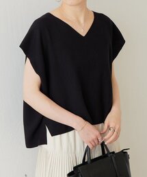 BEARDSLEY | インレイノースリーブプルオーバー(ニット/セーター)