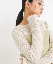 KBF | シュリンクレーストップス(Tシャツ/カットソー)