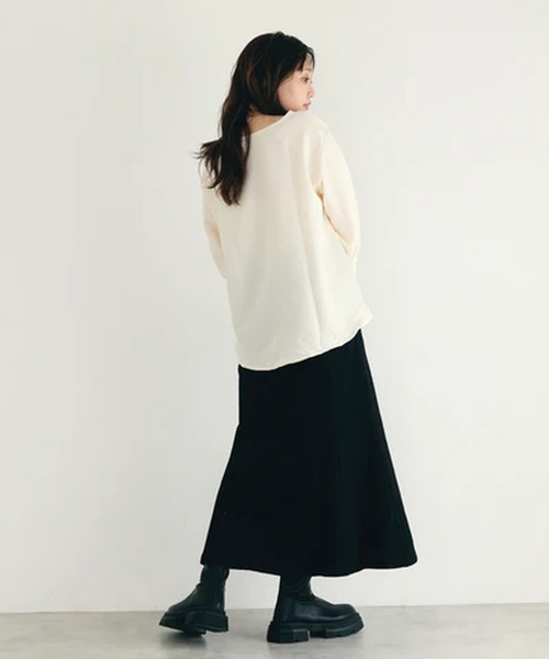 merrylatte(メリーラテ)の「シャーリングスリーブブラウス【IROHANI】(シャツ/ブラウス・レディース・グリーン/ブラック/ホワイト・FREE)」の5枚目の写真