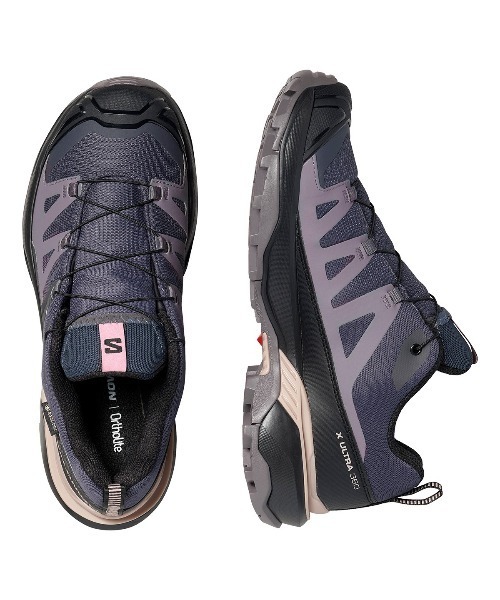 SALOMON(サロモン)の「SALOMON X ULTRA 360 GORE-TEX(サロモン エックス ウルトラ スリーシックスティ ゴアテックス)(スニーカー・レディース・パープル系/ピンク系・23.5cm/23cm/22.5cm/22cm/25cm/24.5cm/24cm)」の8枚目の写真