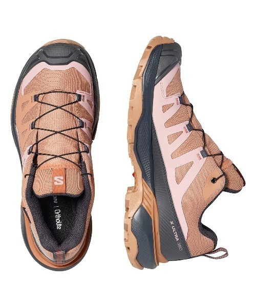 SALOMON(サロモン)の「SALOMON X ULTRA 360 GORE-TEX(サロモン エックス ウルトラ スリーシックスティ ゴアテックス)(スニーカー・レディース・パープル系/ピンク系・23.5cm/23cm/22.5cm/22cm/25cm/24.5cm/24cm)」の14枚目の写真