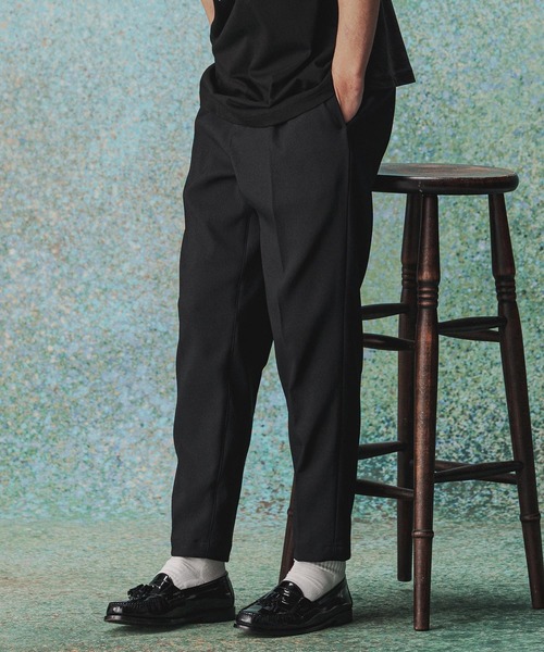 THEOREM(セオレム)の「mp14975- Plain hem Sta-Pre Tapered Pants シングルテーパードパンツ(TRM-P001A)(その他パンツ・メンズ・ブラウン/グレー/ネイビー/ベージュ/ブラック・S/XL/L/M)」の6枚目の写真