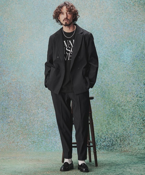 THEOREM(セオレム)の「mp14975- Plain hem Sta-Pre Tapered Pants シングルテーパードパンツ(TRM-P001A)(その他パンツ・メンズ・ブラウン/グレー/ネイビー/ベージュ/ブラック・S/XL/L/M)」の11枚目の写真