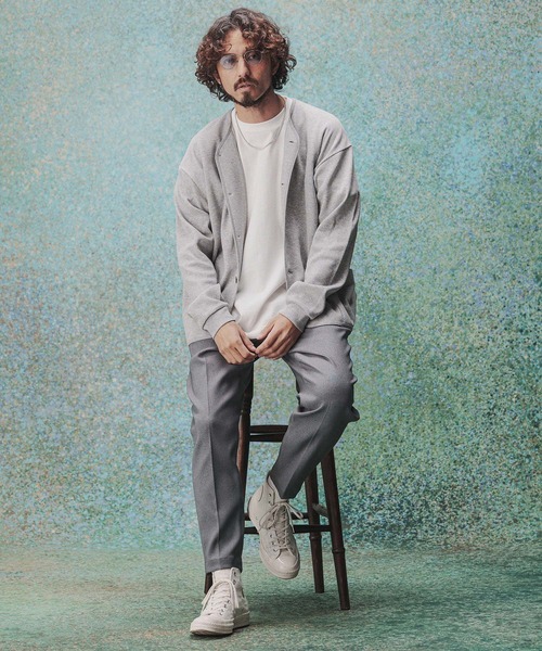 THEOREM(セオレム)の「mp14975- Plain hem Sta-Pre Tapered Pants シングルテーパードパンツ(TRM-P001A)(その他パンツ・メンズ・ブラウン/グレー/ネイビー/ベージュ/ブラック・S/XL/L/M)」の16枚目の写真
