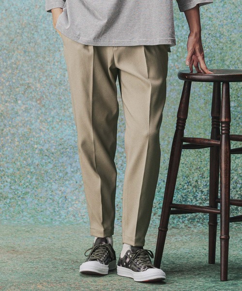 THEOREM(セオレム)の「mp14975- Plain hem Sta-Pre Tapered Pants シングルテーパードパンツ(TRM-P001A)(その他パンツ・メンズ・ブラウン/グレー/ネイビー/ベージュ/ブラック・S/XL/L/M)」の17枚目の写真