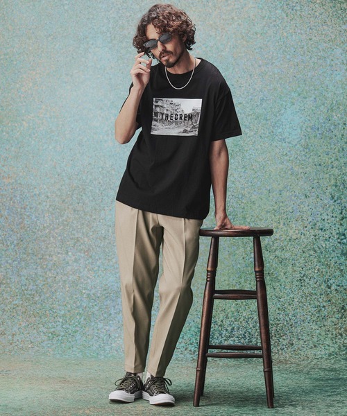 THEOREM(セオレム)の「mp14975- Plain hem Sta-Pre Tapered Pants シングルテーパードパンツ(TRM-P001A)(その他パンツ・メンズ・ブラウン/グレー/ネイビー/ベージュ/ブラック・S/XL/L/M)」の20枚目の写真