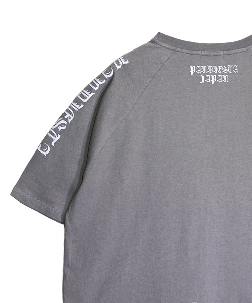 PANDIESTA(パンディエスタ)の「デビルパンダさんハトメTシャツ(M2)(Tシャツ/カットソー・メンズ・ブラック/ホワイト/チャコール・XL/L/M)」の11枚目の写真