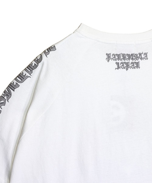 PANDIESTA(パンディエスタ)の「デビルパンダさんハトメTシャツ(M2)(Tシャツ/カットソー・メンズ・ブラック/ホワイト/チャコール・XL/L/M)」の19枚目の写真
