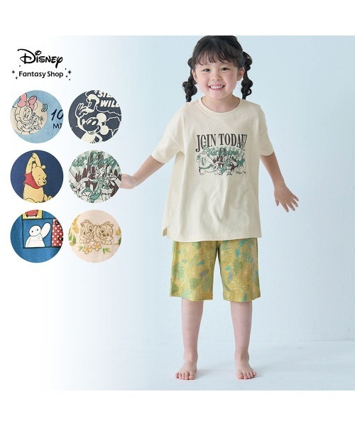 Disney(ディズニー)の「身生地綿100%スラブ天竺半袖パジャマ(ルームウェア/パジャマ・キッズ・ブルー系その他/ネイビー/グレー/グレー系その他/アイボリー/ブルー系その他2・100/110/120/130/140/150)」の7枚目の写真
