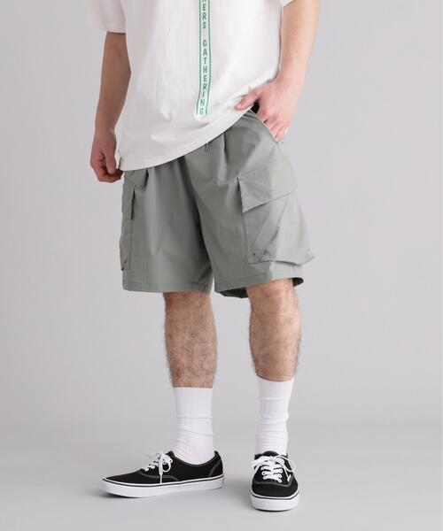 MANASTASH(マナスタッシュ)の「MANASTASH/マナスタッシュ RIVER SHORTS(その他パンツ・メンズ・その他10/その他19/ブラック/その他3・L/M/S/XL)」の4枚目の写真