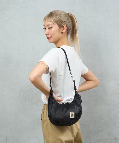 BIRTHDAY BAR（バースデイバー）の「【COBMASTER】COB SIL BANANA SHOULDER（ショルダーバッグ・レディース・ブラック/バイオレット/ミント・0）」の6枚目の写真